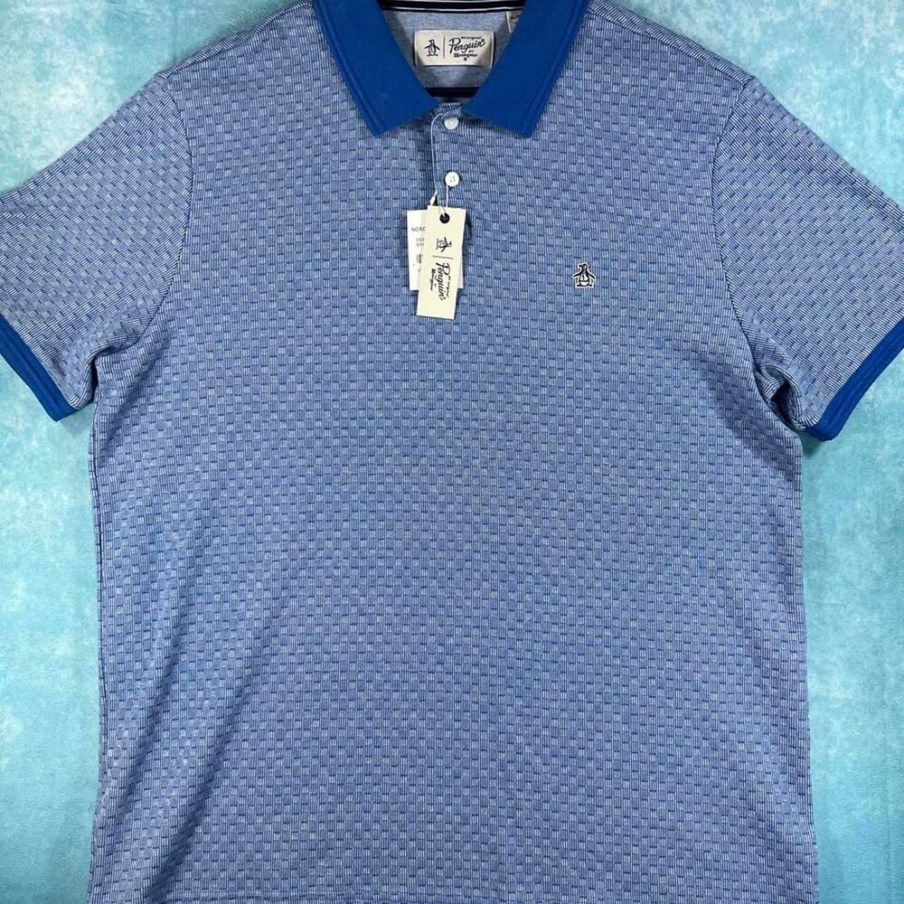 Penguin Men's Blue Polo-shirts